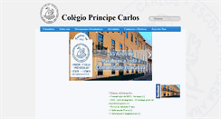 Desktop Screenshot of colprincipecarlos.pt